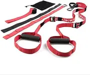 All-in-ONE Suspension Training,Exercise Suspension Straps Fitness Trainer Kit, Pro Workout Exercise System for Home Gym Workout