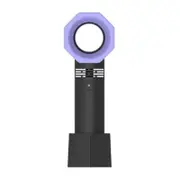 9 Handheld Mini Bladeless Handy Fan Black Portable Fans