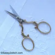 WASA Solingen 3-1/2" Heavy Heart Embroidery Scissor