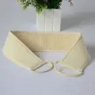 Terry Cloth Loofah Back Strap Long strip Loofah Brush Shower Rub
