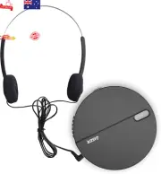 Portable Walkman CD Player w/ Headphones MP3 Anti-Skip Compact CD-R/RW AUS Use