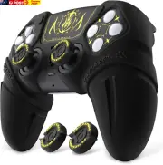 Runes Edition Silicone Cover Skin for Ps5 Controller with Thumb Grips & Touchpad