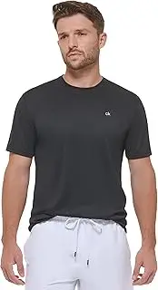 [Calvin Klein] Men's Light Weight Quick Dry Short Sleeve 40+ UPF Protection