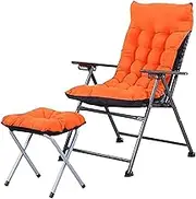 Zero Gravity Lounge Chair, Zero Gravity Chair Leisure Nap Lunch Break Living Room Sofa Chair Balcony Bedroom Home Single Backrest Lazy Recliner (Color : Gray) Lounge Chair (Color Comfortable