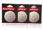 AeroPress Premium Stainless Steel Reusable Filter 81MF1 Metal Coffee Filter NEW