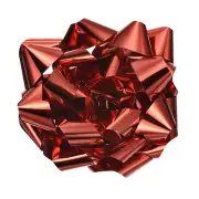 12 Inch Large Gift Bow Metallic Christmas Bows Red for Gift Wrap