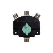Axis 3 OUTPUT VHF UHF Coaxial Antenna Switch S0239 Connectors 1 In 3 Out