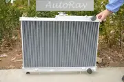Aluminum Radiator for Nissan Skyline R33 R34 GTR GTS-T 42mm