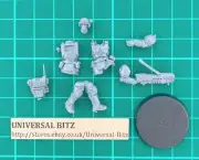 Kasrkin Gunner Plasma H Kill Team Cadian Warhammer 40K Single Singles V10 D