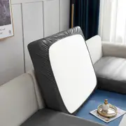 Sofa Cover Waterproof Sofa Cover High Stretch Lounge Slipcover Protector Couch Cover Anti-cat Claw Protection Cover-Dark gray