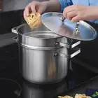 Saucepan Multifunction Deep Frying Pot for Spaghetti Noodles Boiled Eggs