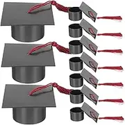 Vaguelly 10pcs Box Supplies hat Box Storage Box Graduation Party Favors Graduation hat Bonnets for Babies Decorative Candy case Chocolate Box Delicate Candy Container Decorate Milk Box