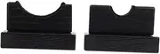 Milisten 2Pcs Decorative Wooden Bat Holders Sturdy Baseball Bat Bases for Display Storage for Showcasing Game Used Autographed Durable Practical Design