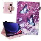 Case for Samsung Galaxy Tab S10 Ultra 2024/S9 Ultra 2023/S8 01 Fairy Butterfly