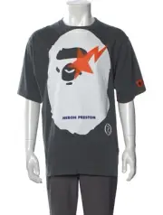 Bape x Heron Preston Relaxed T-Shirt (Black / Grey)
