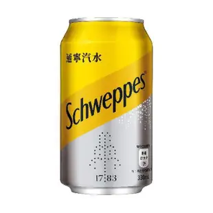 【Schweppes 舒味思】通寧汽水330mlx12入