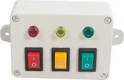 Folpus Traffic Light Mini Activity Board with Switch for Children, Multicolor