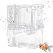 Fish Breeding Box | Transparent Breeder Box | Cups Acrylic Hatchery | Aquarium Fish Breeding | Incubator with Suction Cups Baby Separator for Tank, Tank Isolation