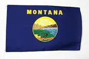 Montana Flag 3' x 5' - US state of Montana flags 90 x 150 cm - Banner 3x5 ft - AZ FLAG