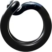 Adjustable MaxPR Ring | Cock Ring | FDA Registered | Soft Elastomer | Comfortable Fit | One Size Fits All | Enhances Intimacy | Last Longer, Get Harder | Ring | Adult Toy | Black/Blue
