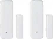 Mellisso 2X TUYA Zigbee 3.0 Smart Window Door Sensor ZigBee 3.0 Wireless Connection for Smart Hub App