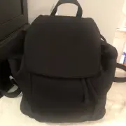 Nine West Millennium Lights Black Microfiber Backpack New With Tags