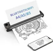 Rongta F81 Portable Wireless Thermal Printer – Inkless Travel Printer