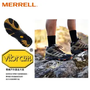 【MERRELL 美國】男 MOAB 3 APEX MID WATERPROOF 中筒登山鞋 褐色 ML037161