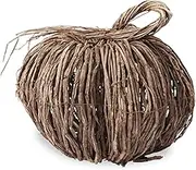Mud Pie Bundled Rattan Large Pumpkin Table Sitter, One Size, Brown