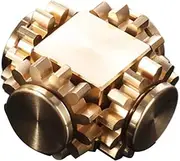 BRIGHTFUFU Mini Gearing Cube Toys Brass Gyro Plaything Fidget Toys for Gyro Toys for Ages