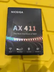 NICGIGA Intel AX 411 WiFi 6E Wireless Adapter Card NGW Bluetooth 5.3 NEW