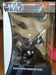 Star Wars Deluxe Talking Character Plush Darth Vader 15" tall FACTORY SEALED