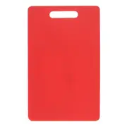 Chef Inox 25x40x1.3 cm Handy Colour Coded Cutting Board With Handle-Red