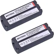Batmax NB-CP2L NB-CP2LH Battery and Charger 22.2V 2000mAh，Compatible for Canon SELPHY CP1500 CP1300 CP1200 CP910 CP900 CP800 CP790 CP780 CG-CP200(2 Battery)