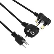 1.2m AC Power Supply Adapter Cord Cable Lead AC Adapter Power Connector Line Lead EU/ US/ UK Plug 7759 AU PLUG