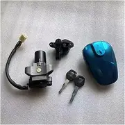 Ignition Switch for Suzuki EN125 125cc GSX125 150 150cc Motorcycle Lock Ignition Switch Lock Fuel 6 Wires Helmet Lock Electric Door Switch Motorcycle Ignition Switch Lock
