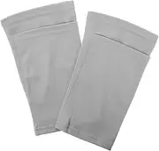 YARNOW 1 Pair Soccer Shin Guards Football Leg Protection Nylon Moisture Wicking l Size