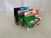 NOS Fuji Film American QuickSnap Flash 35mm Single Use Camera 27 Exposure Exp.