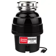 10-US-AS-5-HD Garbage Disposer, 1/2 HP Heavy Duty, Black