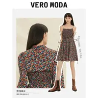 在飛比找ETMall東森購物網優惠-Vero Moda奧萊復古優雅連衣裙