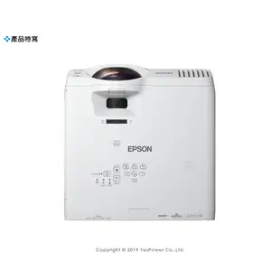 【含稅】EB-L210SF EPSON 4000流明 3LCD短距投影 商務/教學專業最實用短距超亮彩投影機