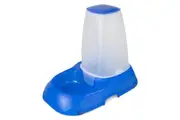 Yours Droolly: Large Gravity Feeder - Blue