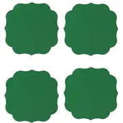 Mario Luca Giusti Acrylic Coasters Set of 4 Pcs Green