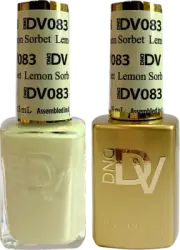 DND DUO DIVA GEL & LACQUER #83 - Lemon Sorbet