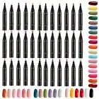 Nail Polish Pens For Nail Quick-Dry Nail Polish Art Pens 6 Colors