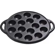 15 Holes Takoyaki Pan Plate Grill Kitchen Cooking Baking Octopus Ball Maker Mold