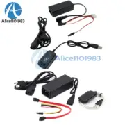 SATA PATA IDE to USB2.0 Converter Power Adapter Cable for 2.5/3.5Inch Hard Drive