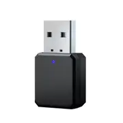 Bluetooth Receiver 3D Stereo Surround Sound Bluetooth Adapter Lavalier 3.5mm USB Recharg