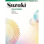 【 JUDY樂器店】全新 SUZUKI CELLO SCHOOL  VOLUME1~5 鈴木大提琴教本 第一 ~五