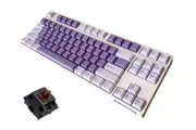 MoonParadise White Cherry MX Brown Uranus V80 No Backlit Wired Keyboard